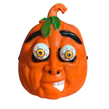 Halloween teljes arcú tökmaszk horror smink rekvizit