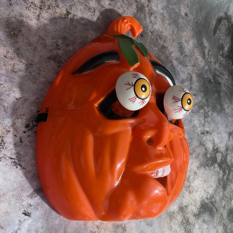 Halloween teljes arcú tökmaszk horror smink rekvizit