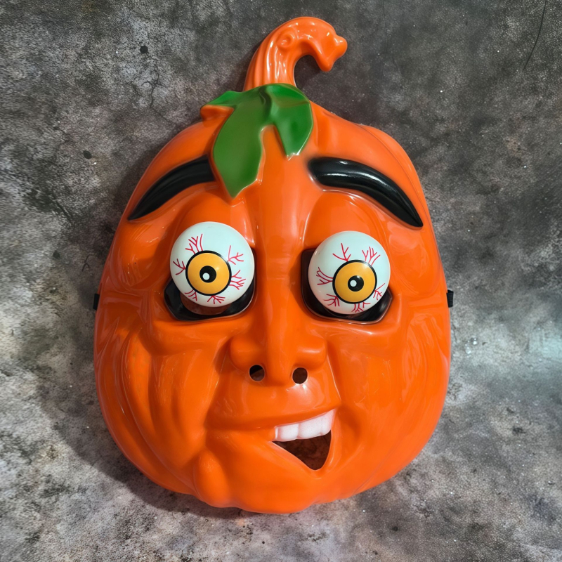 Halloween teljes arcú tökmaszk horror smink rekvizit