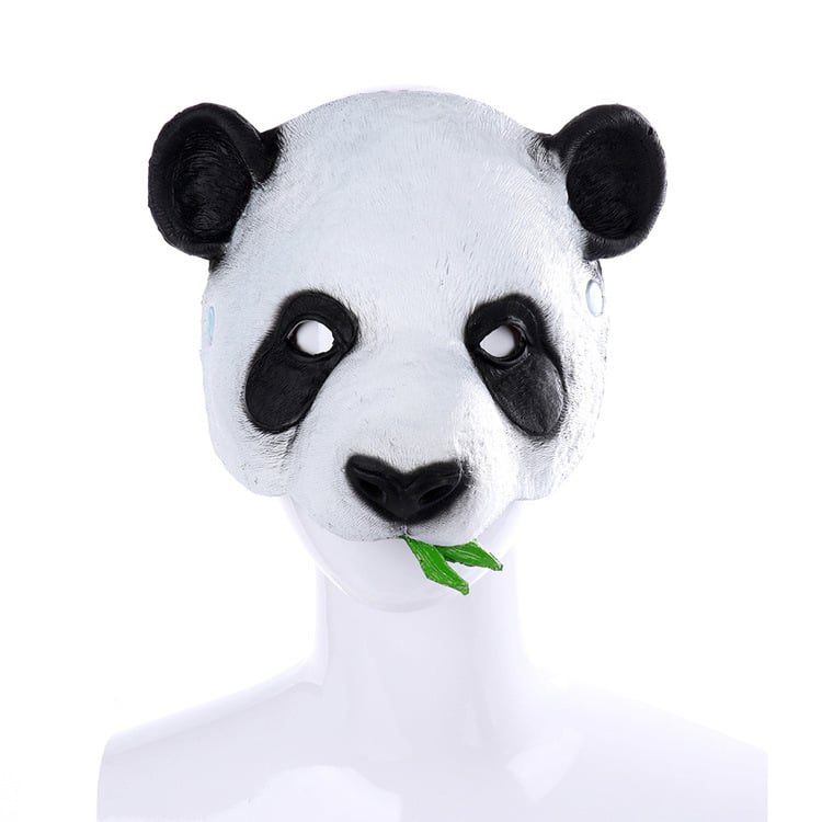 Maska divovske panda od PU pjene – rekvizit za Halloween zabavu, zabavna panda maska