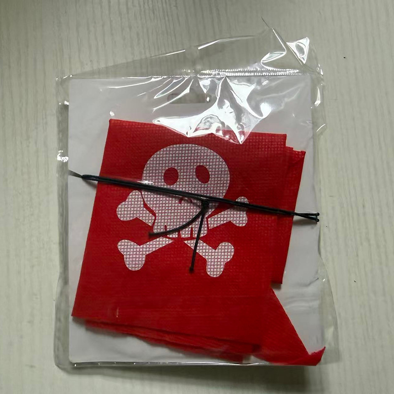 Cosplay rekvizite za Halloween: piratski naušnici, piratski turban i piratska maska za oči