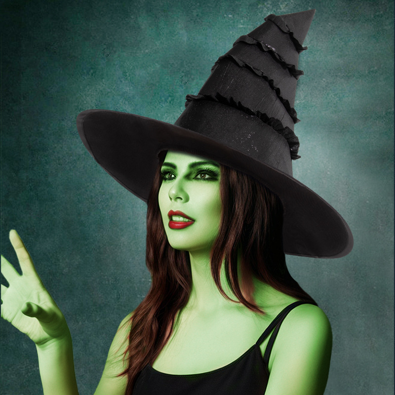 Šešir vještice za Halloween - cosplay rekviziti za zabave i nastupe