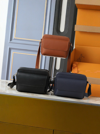 2025 Muška kožna crossbody torba - vodootporna, ultralagana, zaštita od krađe, za svakodnevnu upotrebu