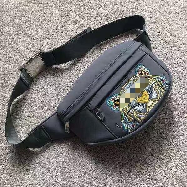 Nova muška torba preko ramena s 25 izvezenih motiva, unisex, svakodnevna upotreba, horizontalni dizajn