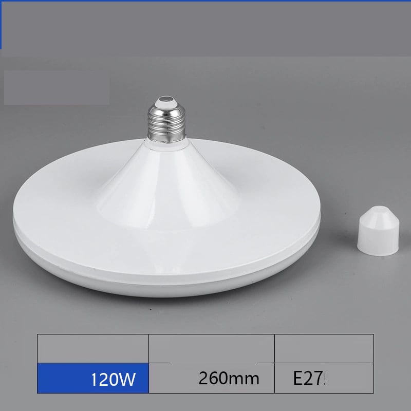 Lampă în formă de OZN, cu triplu grad de protecție, ultra-luminoasă, economică, lampă de tavan cu filet E27, iluminat pentru atelierul fabricii, bec LED.