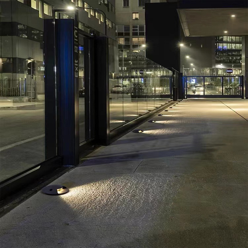 LED vodootporna turtle-back svjetiljka za vanjske hodnike i prozirno podzemno osvjetljenje, višestruke razine snage