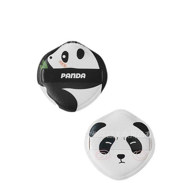 Panda porpúder készlet, sminktojás formájú szivacs, marshmallow puha nedves és száraz felvitelhez, smink fixálásához