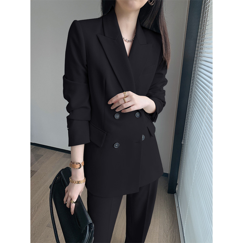 Visokokvalitetan ženski blazer set – bijeli sakoi, elegantan poslovni i ležerni stil, 2026 proljeće–jesen