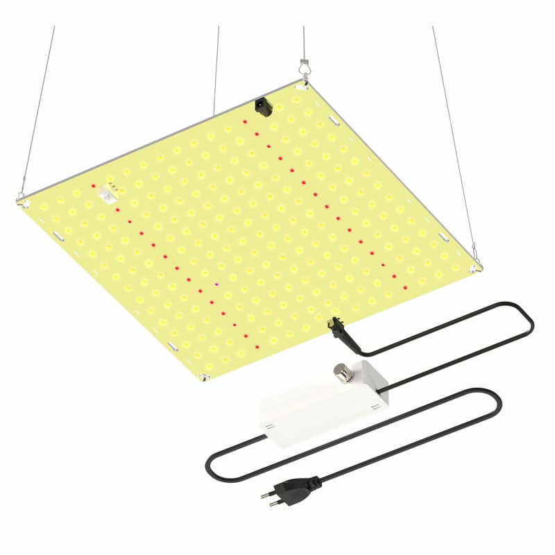 Ρυθμιζόμενη LED λάμπα ανάπτυξης φυτών, 650W–1500W, Κβαντικό συμπληρωματικό φως για παχύφυτα και σπορόφυτα