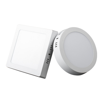 LED ултра тънък повърхностно монтиран панелен светодиод с вградена downlight, триецветно осветление за антре и коридор