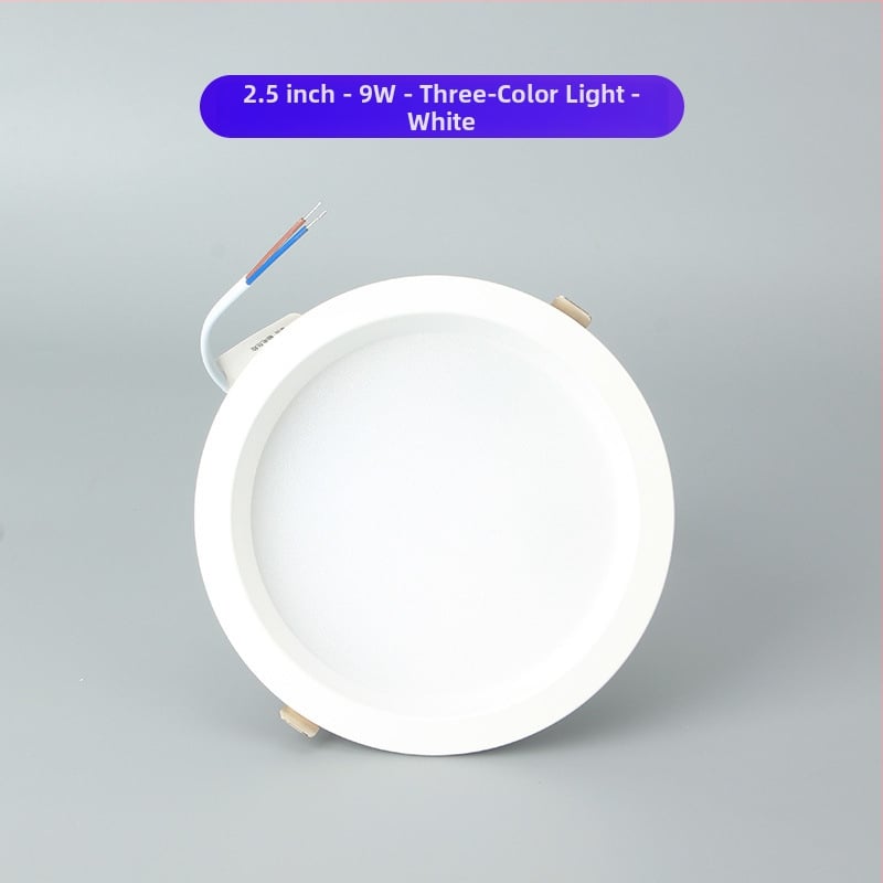 GOPO LED βαθύ αντιανακλαστικό ενσωματωμένο downlight για τοίχο, φως καθαρισμού τοίχου, 2,5/4/6 ίντσες