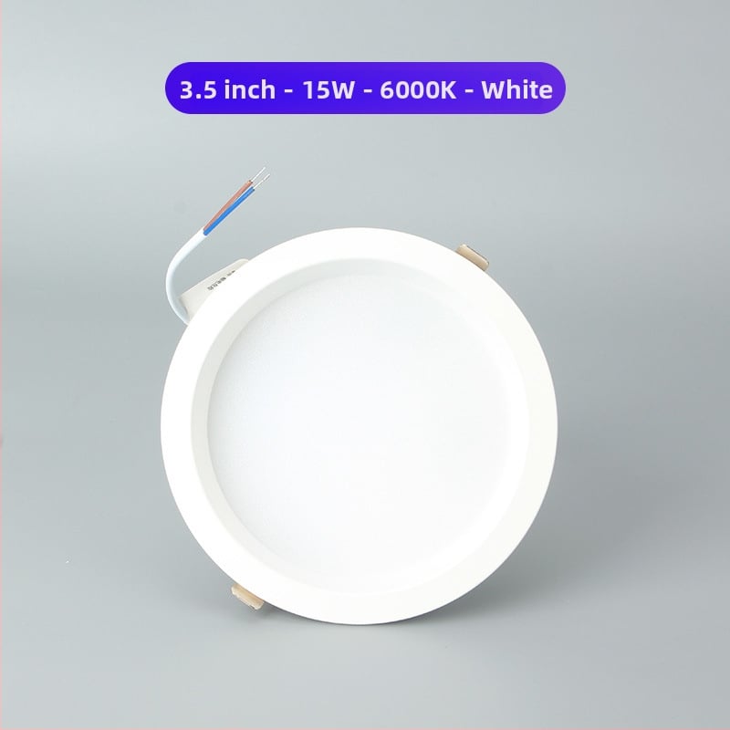 GOPO LED βαθύ αντιανακλαστικό ενσωματωμένο downlight για τοίχο, φως καθαρισμού τοίχου, 2,5/4/6 ίντσες