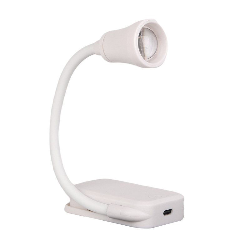 Μίνι λαμπάκι LED με USB τροφοδοσία, νυχτερινό φως για κοιτώνα, φωτιστικό ανάγνωσης με κλιπ σε βιβλίο, προστασία ματιών, φορητό φωτιστικό μελέτης