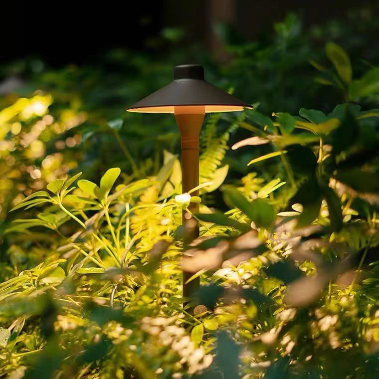 Εξωτερική LED λάμπα κήπου IP65, αλουμινένιο σώμα, σε σχήμα μανιταριού για αυλή και τοπίο κήπων, 7W