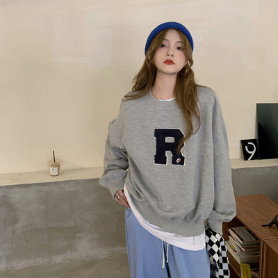 CEC Ženska oversize lagana jakna za proljeće i jesen, korejskog stila casual top s zatvaračem