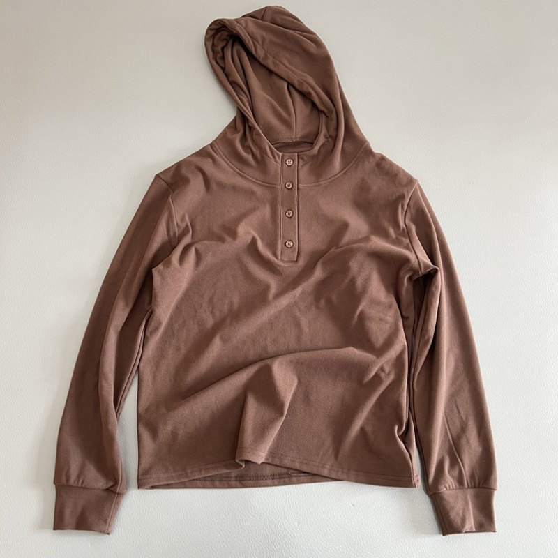 Ženski lagani hoodie s kapuljom, dugi rukavi, slobodan kroj