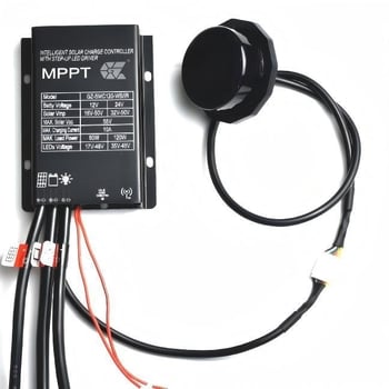 SMC120 регулатор за повишаване на напрежението за улично осветление MPPT, 12A/120W, 98% КПД