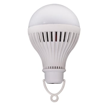 LED крушка за щанд на нощен пазар, висока яркост, аварийна 12V постоянен ток, крокодилска щипка с кабел