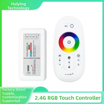 AP-1201 2.4G RGB/RGBW ovládač pre nízkonapäťové LED pásy 12-24V