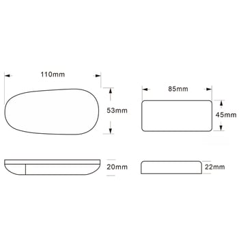 AP-1201 2.4G RGB/RGBW контролер за ниско напрежение LED ленти 12-24V