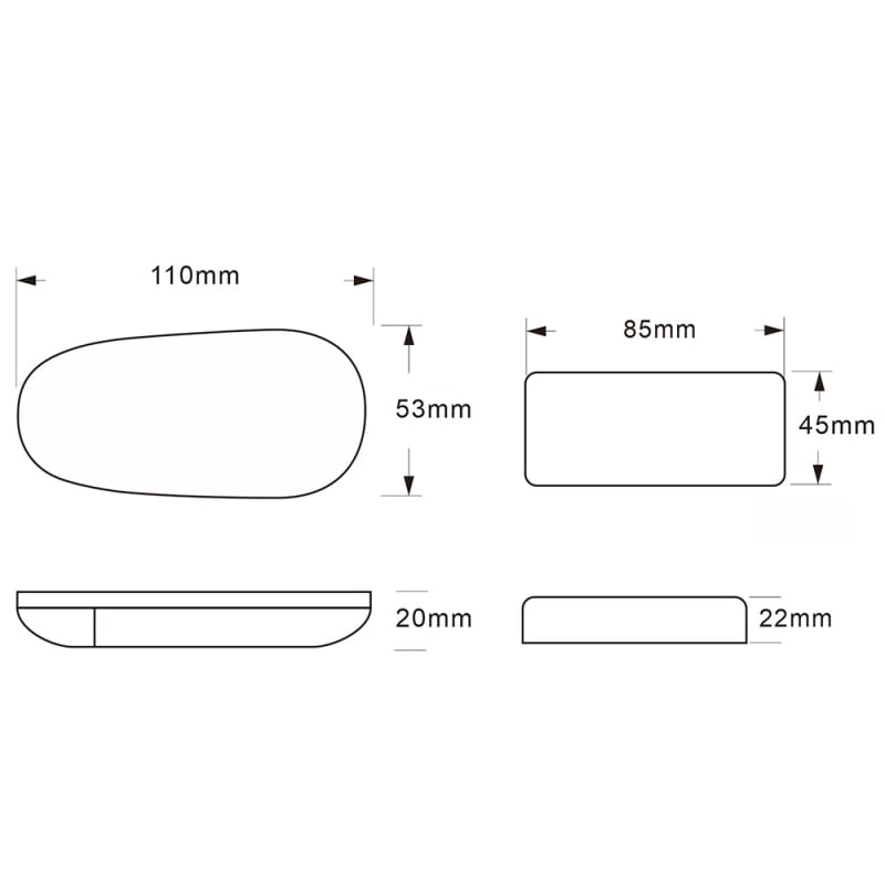 AP-1201 2.4G RGB/RGBW контролер за ниско напрежение LED ленти 12-24V