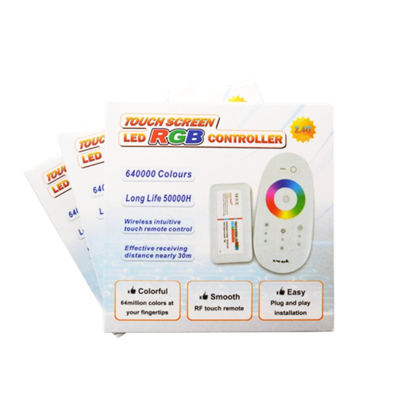 AP-1201 2.4G RGB/RGBW контролер за ниско напрежение LED ленти 12-24V