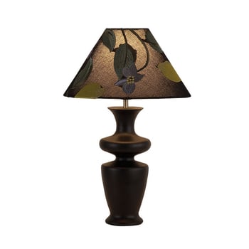 Francúzska retro stolná lampa do spálne, masívne drevo, americký stredoveký štýl, látkové tienidlo, do študovne.