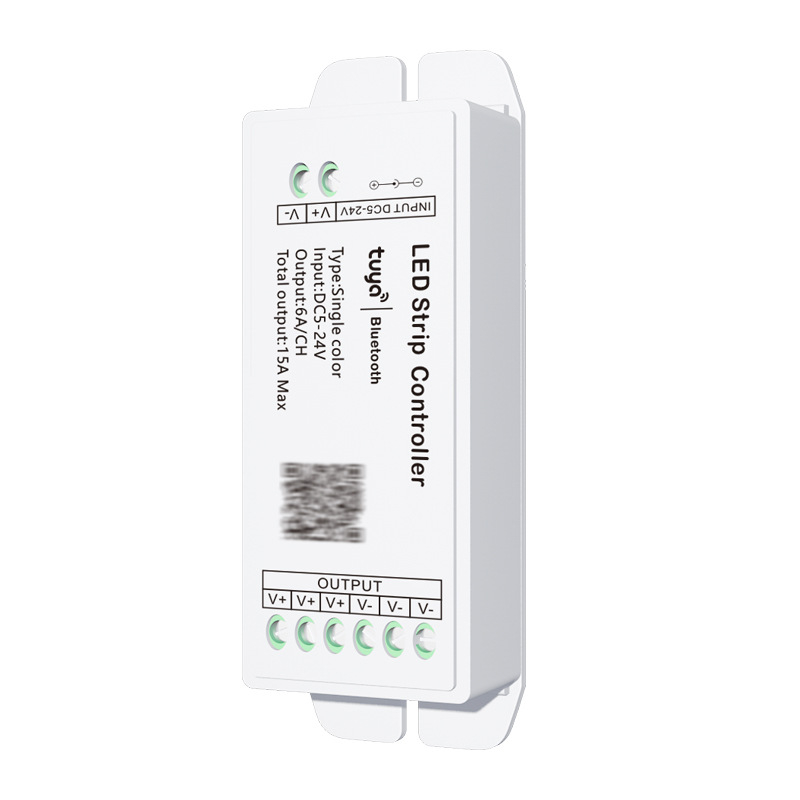 Graffiti Bluetooth LED контролер с интелигентен димер и приложение, за LED лента 12–24V