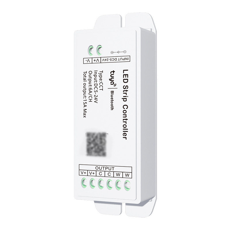 Graffiti Bluetooth LED контролер с интелигентен димер и приложение, за LED лента 12–24V