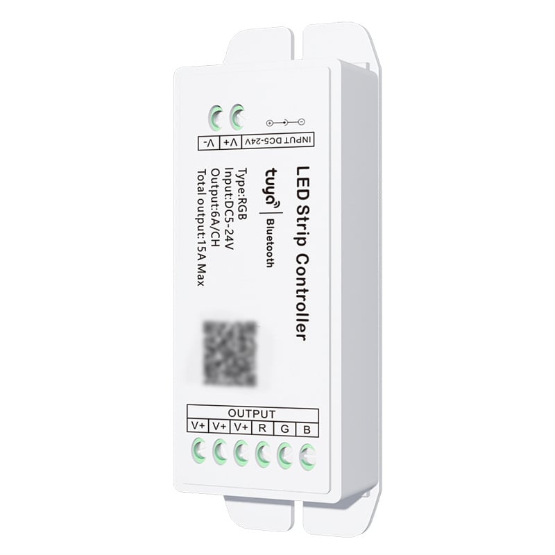 Graffiti Bluetooth LED контролер с интелигентен димер и приложение, за LED лента 12–24V