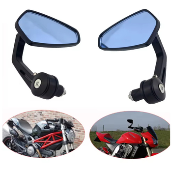 Retrovizor za motocikl, dodatni retrovizor na upravljaču, modificirani retrovizor za upravljač, reflektor, retrovizor za sportski motocikl
