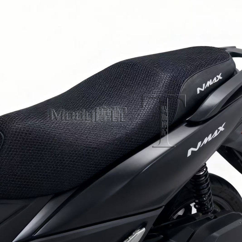 3D méhsejt hálós motorkerékpár ülésvédő Yamaha NMAX 155-höz, Aerox NVX, napvédelem