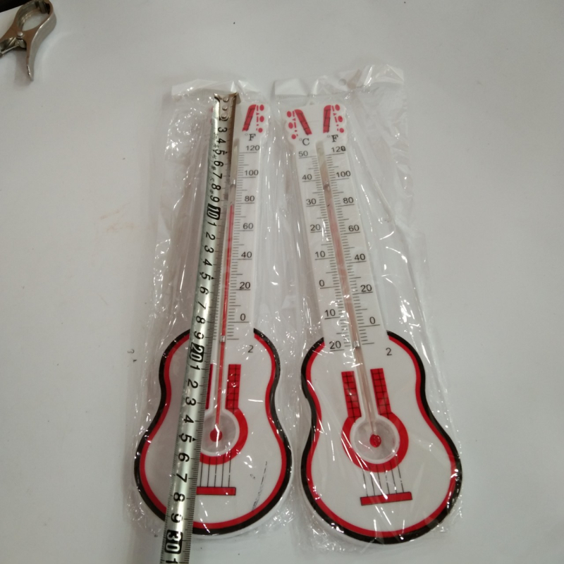 Termometar i higrometar s dizajnom violine za unutarnju i vanjsku upotrebu