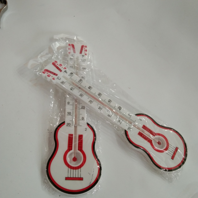 Termometar i higrometar s dizajnom violine za unutarnju i vanjsku upotrebu