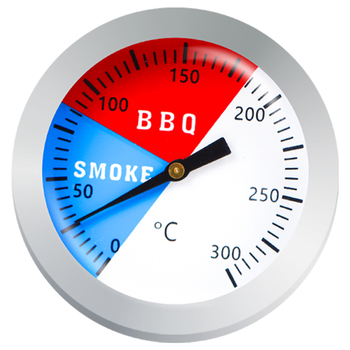 Биметален термометър за BBQ и фурна, 300°C, диаметър 52 мм, модел X20