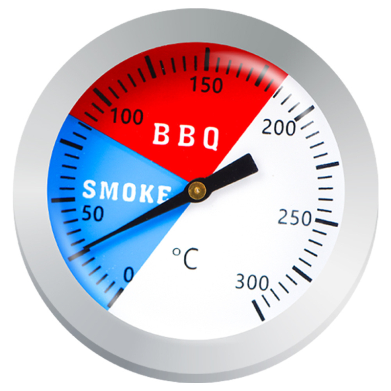 Биметален термометър за BBQ и фурна, 300°C, диаметър 52 мм, модел X20