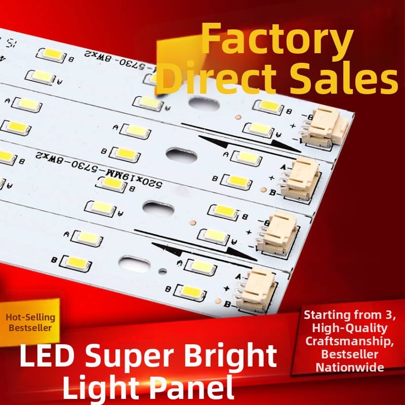 LED rekonštrukčný kit pre stropné osvetlenie s LED pásom, svetelnou doskou, trubkou tvaru H, obdĺžnikovými a kruhovými panelmi, úsporné LED doplnky osvetlenia