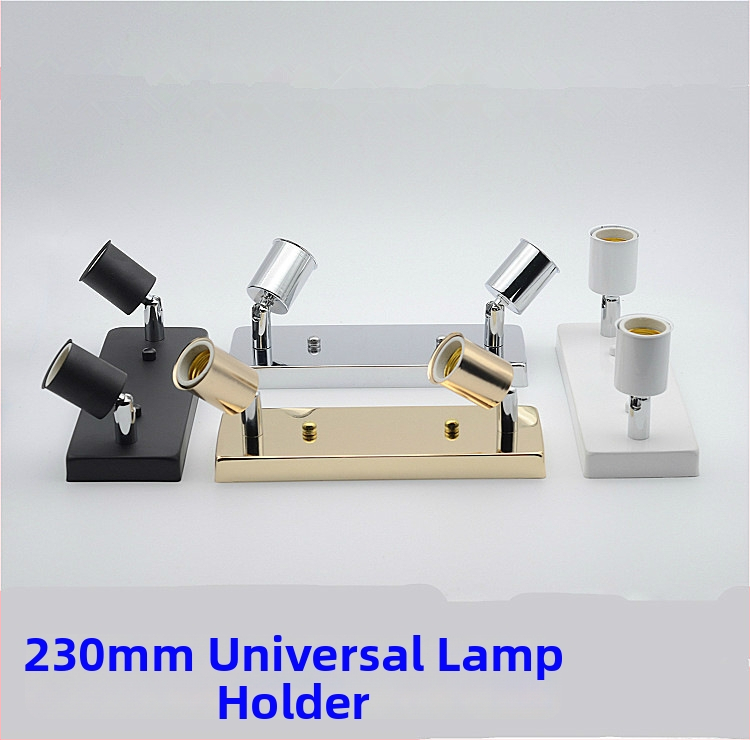 Pravouhlá dlhá doska pre držiak lampy na strop a nástennú lampu – osvetlenie pre bary, reštaurácie, chodby a obchody, DIY