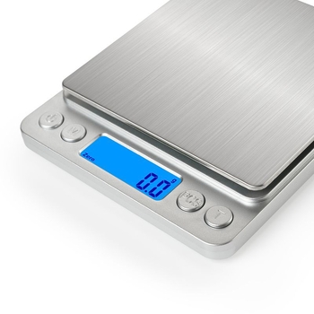 DH-I200 Kompaktna digitalna kuhinjska vaga, visoka preciznost, mjerenje u gramima, kapacitet 3 kg