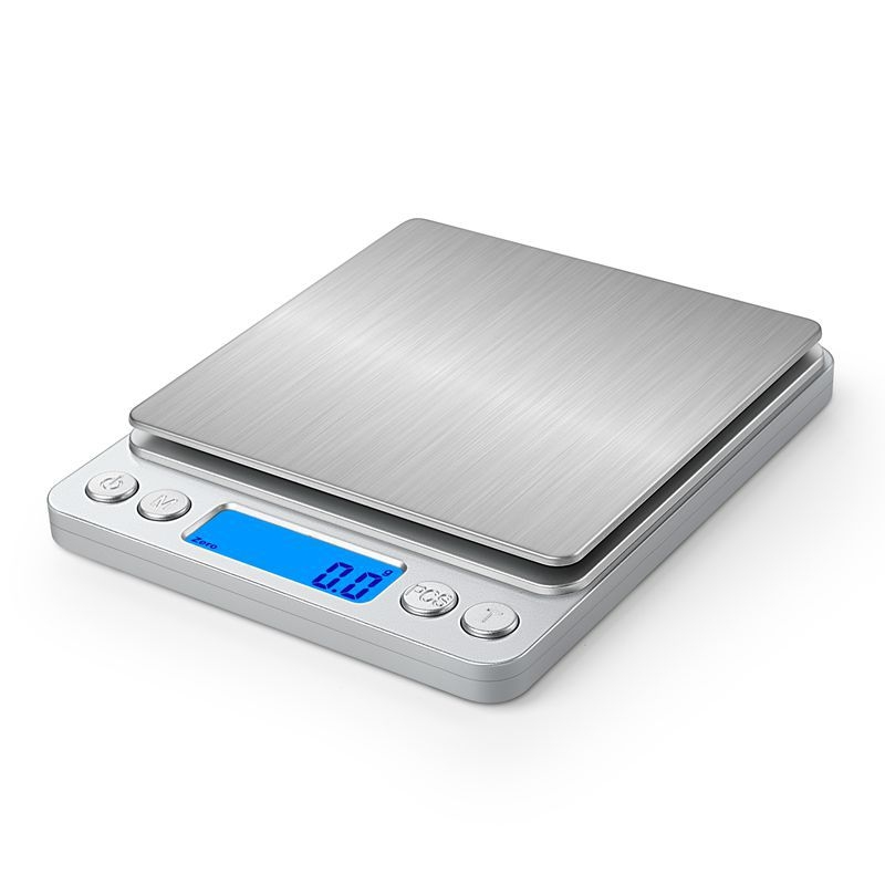 DH-I200 Kompaktna digitalna kuhinjska vaga, visoka preciznost, mjerenje u gramima, kapacitet 3 kg