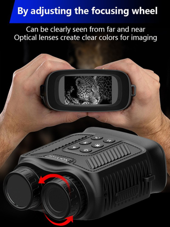 4K monokular noćnog vida DT59, 6x-10x povećanje, HD fotografije i video, promatranje ptica