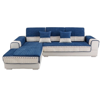 Βελούδινο μαξιλαράκι καναπέ με αντιολισθητική επιφάνεια, σετ για όλες τις εποχές, στυλ 123