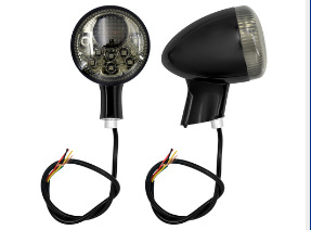Harley‑Davidson motorkerékpár LED nappali világítás féklámpával és hátsó indexszel XL883 Breakout Road King Softail Dyna modellekhez