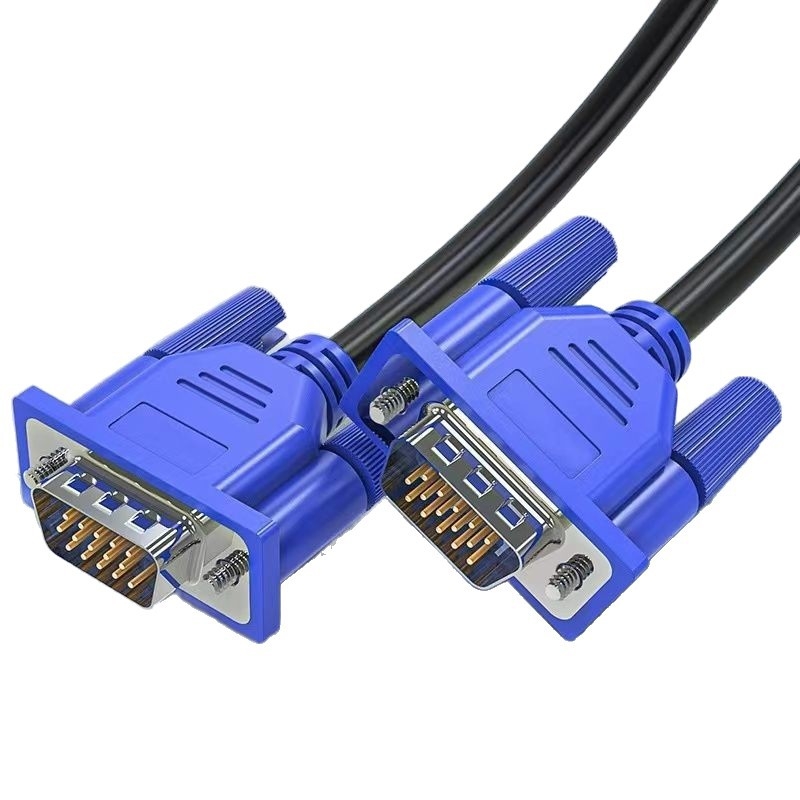 VGA кабел 1,5 м за компютър, монитор, проектор и телевизор