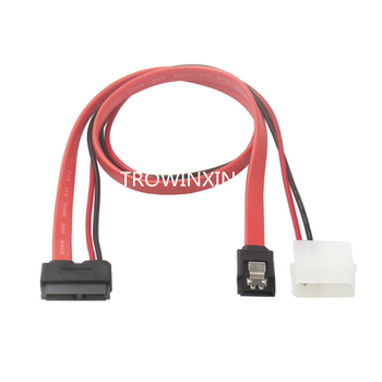 SATA 7P+6P кабел за HTPC, мини SATA кабел за твърд диск, кабел за лаптоп оптичен привод 7+6