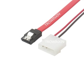 SATA 7P+6P кабел за HTPC, мини SATA кабел за твърд диск, кабел за лаптоп оптичен привод 7+6