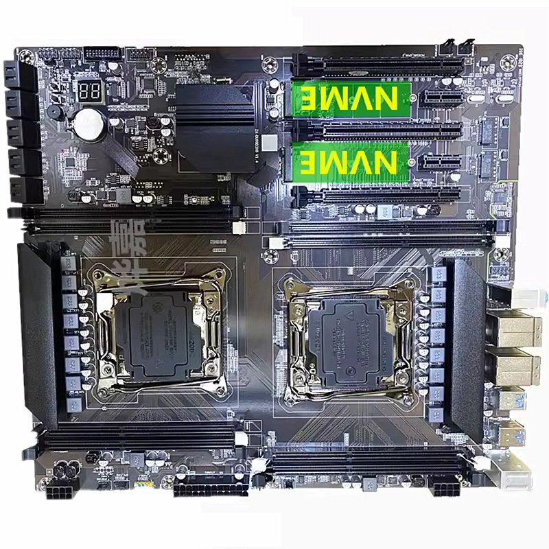 Καινούργια μητρική πλακέτα Kenao X99 με διπλό κανάλι LGA2011-v3, DDR3 μνήμη, CPU σετ E5-2676/2686v4