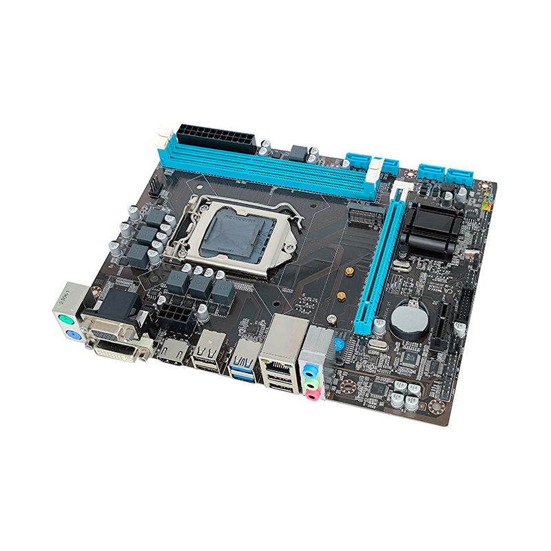 H110 DDR3 μητρική πλακέτα για επιτραπέζιο υπολογιστή, LGA1151 socket, συμβατή με Intel i3/i5/i7 6ης–8ης γενιάς (Guoshuo)