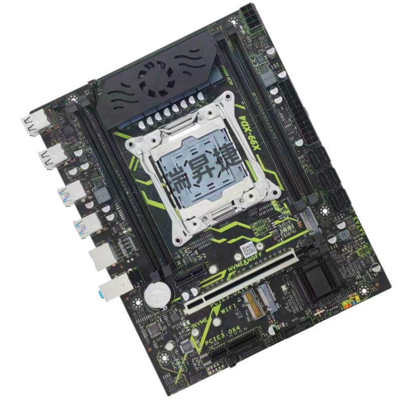 Нова X99XD4 дънна платка с MOS охлаждащ вентилатор, версия X99C612, чипсет за настолен компютър