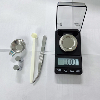 Visoko precizna vaga za nakit, 0,001 g, s težinama, kompaktna elektronička vaga